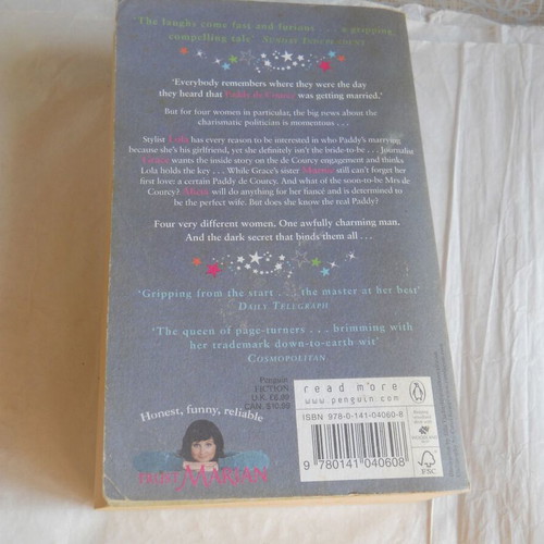 This Charming Man novel used by Marian Keyes