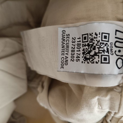 Liu Jo Uomo men's slim fit chino pants, beige