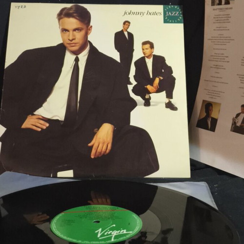 Johnny Hates Jazz Turn Back The Clock vinyl record used, with insert