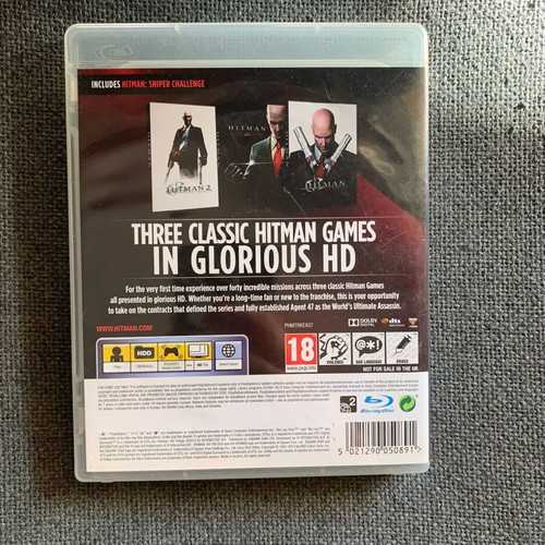 Hitman Trilogy HD PS3 used, complete edition