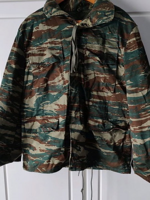 Military jacket new, thick, size large