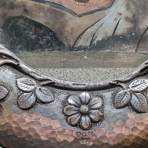 Handmade Silver Frame 950 like new, dimensions 26x19cm