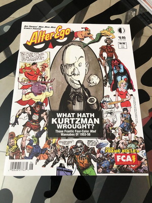 Alter Ego Magazine 86 like new, DC Comics Marvel, 2009