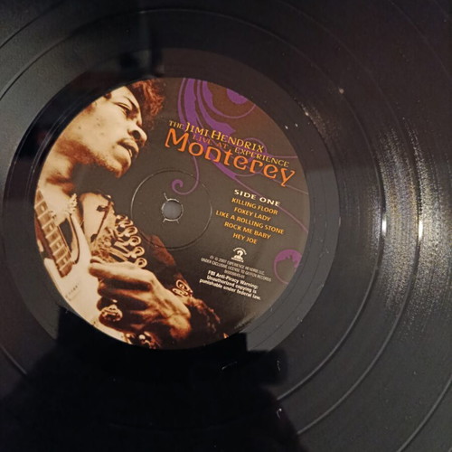 Live at Monterey The Jimi Hendrix Experience vinyl LP used, psychedelic rock