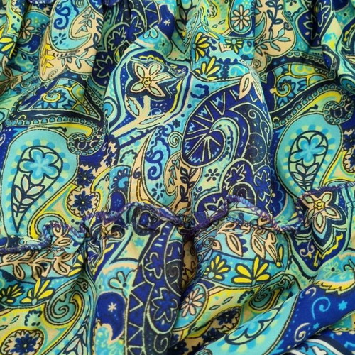 Bluenote strapless silk dress new, multicolor, one size