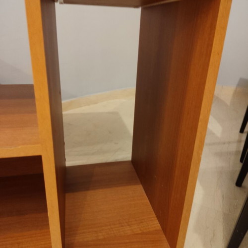 Office desk with wheels, sturdy, 90x56x84 cm