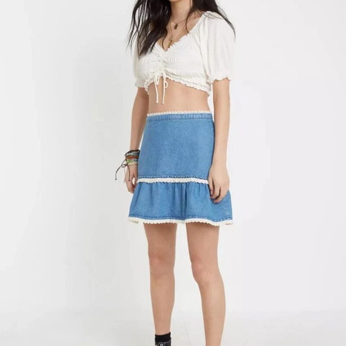 Urban Outfitters BDG Denim Skirt like new, high rise, size XSmall
