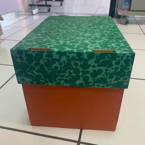 Y2K cardboard storage box