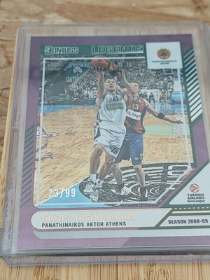 Κάρτα Sarunas Jasikevicius Panathinaikos Donruss Legends σαν καινούργιο