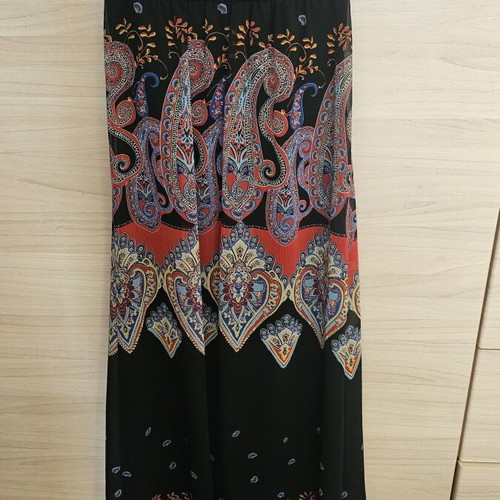 Strapless dress JusTop like new, black and red