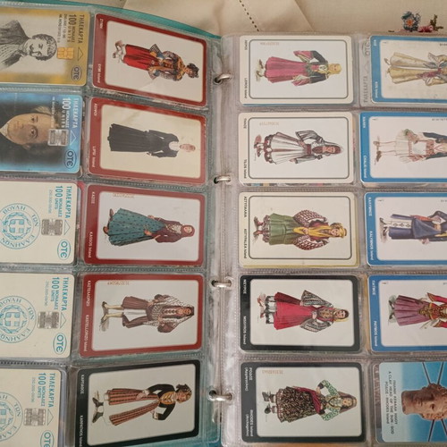 Collectible phone cards like new, 330 rare Greek and some foreign