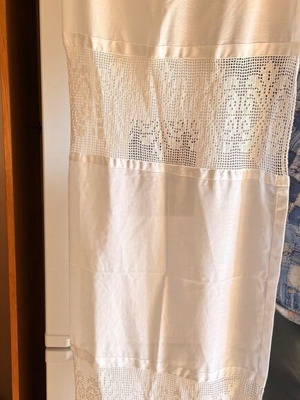 Linen atrante set with two napkins new handmade