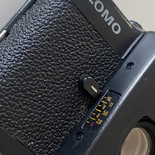 Lomo LC-A film camera with lomography case
