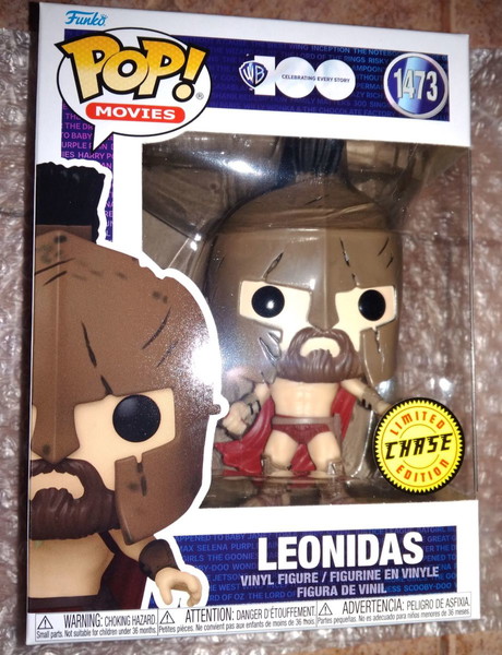 FUNKO POP 300 KING LEONIDAS CHASE