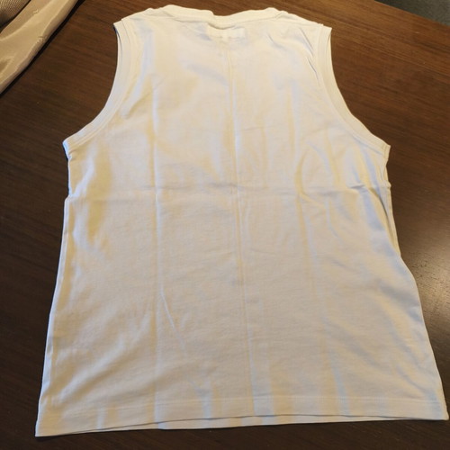 Zara sleeveless children's shirt 11-12 years 152cm like new, white cotton