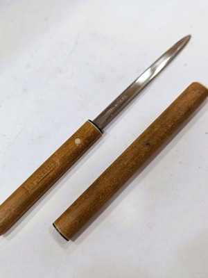 Vintage χαρτοκόπτης "Mini Tanto" σαν καινούργιο, mid-century modern