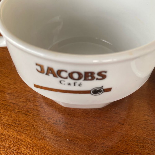 Jacobs set with large cup and luxury plate like new