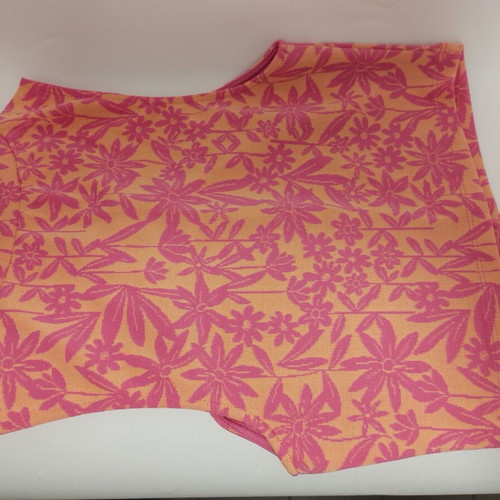 Zara sleeveless top new, pink and yellow