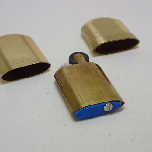 Vintage Brass No5 Oil Lighter from the 1980s, like new