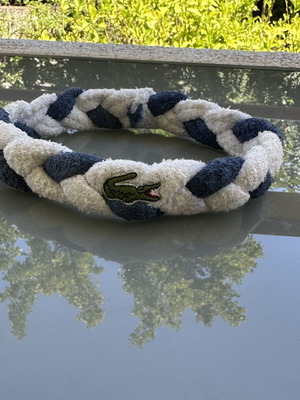 Lacoste Vintage Tennis Headband 1988 Terry Cloth Like New