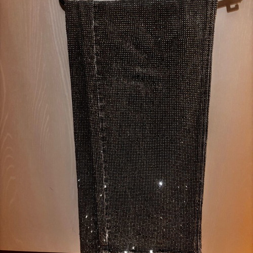 Black denim Premium Monday jeans like new with strass