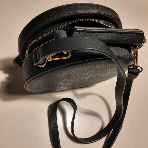 Zara cylindrical bag like new with embroidery