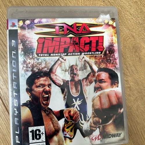 TNA Impact PlayStation 3 game used, complete with manual and box
