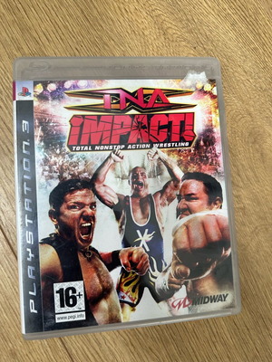 TNA Impact PlayStation 3 game used, complete with manual and box