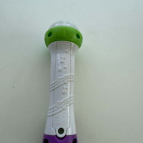 Fisher Price educational microphone used, interactive learning toy