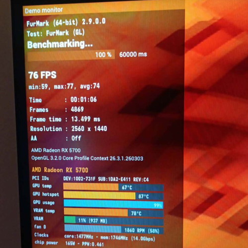 Gaming PC Intel 14100F RX 5700 8GB σαν καινούργιο