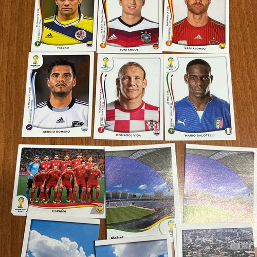 Panini FIFA World Cup 2014 stickers like new