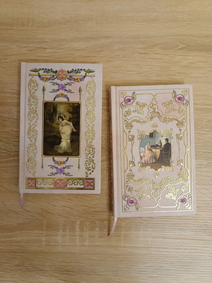Romantic literature books like new, Deagostini pack of 2