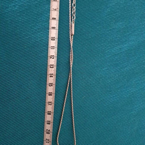 Dyrberg/Kern necklace authentic used with Swarovski crystal silver
