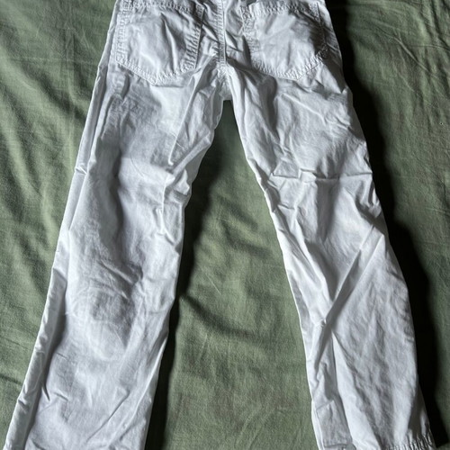 Funky summer thin pants for boys, size 110 cm, white
