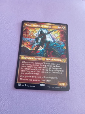 Astor, Bearer of Blades Magic The Gathering card like new