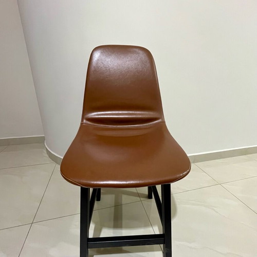 Dining or office chair like new, brown leatherette