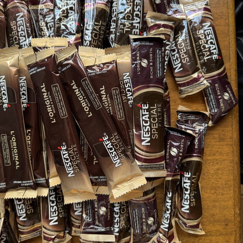 Nescafe instant coffee pack of 60 sachets 15g each new