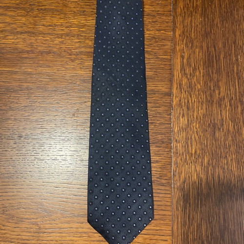 Tie blue with silk pattern like new