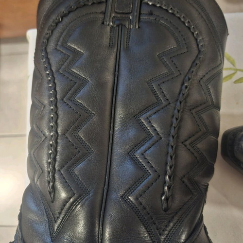 Vintage Python Sancho Cowboy Boots like new, size 44, black
