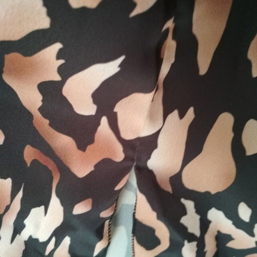 Dress thin in black and brown, like new, one size