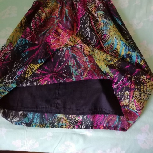 Etam Strapless Multicolor Dress Used, Size L