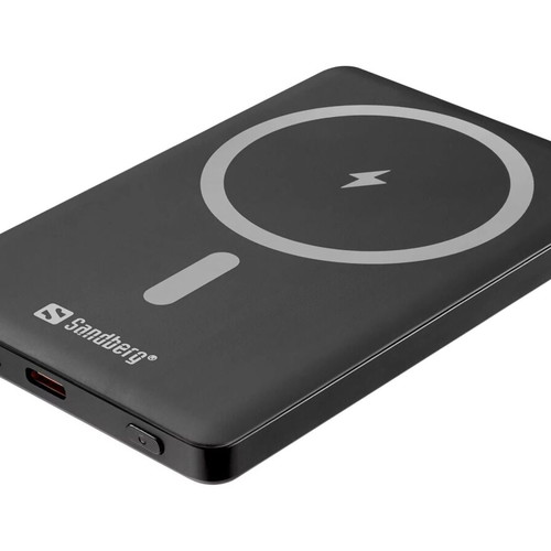 Sandberg Magnet Powerbank 5000 Saver with wireless charging