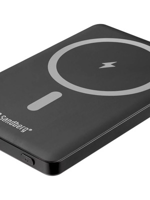Sandberg Magnet Powerbank 5000 Saver with wireless charging