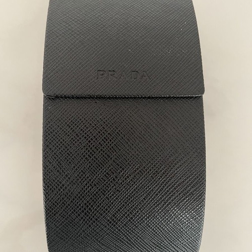 Prada glasses case like new, black