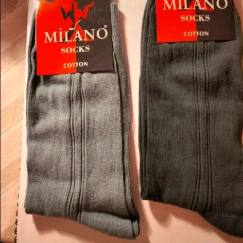 Men's socks two pairs new, cotton, blue