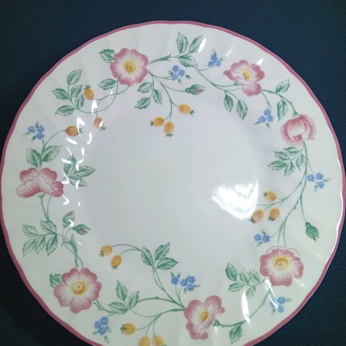 Churchill Staffordshire England "Briar Rose" serving set, 8 pieces