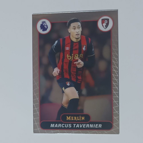 Topps Merlin Premier League 2026 Marcus Tavernier Base Card near mint