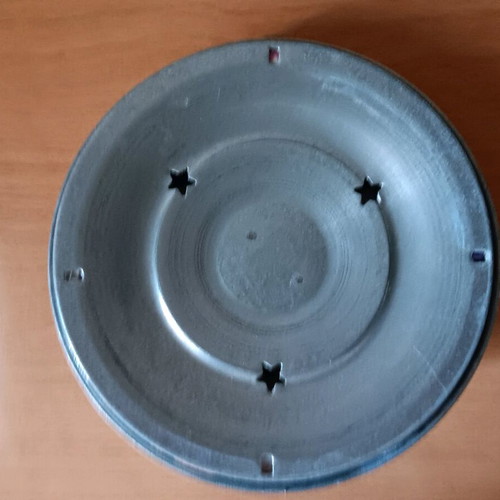 Lantern made of cotton fabric and metal new with star patterns