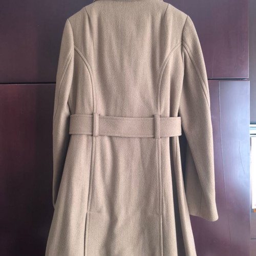 Wool short coat like new, camel color