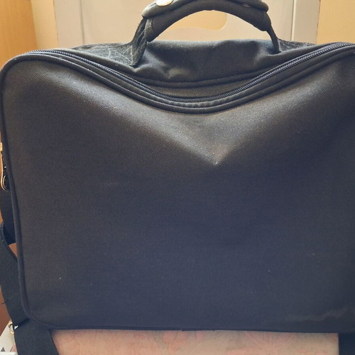 Star Dragon men's shoulder bag like new, black